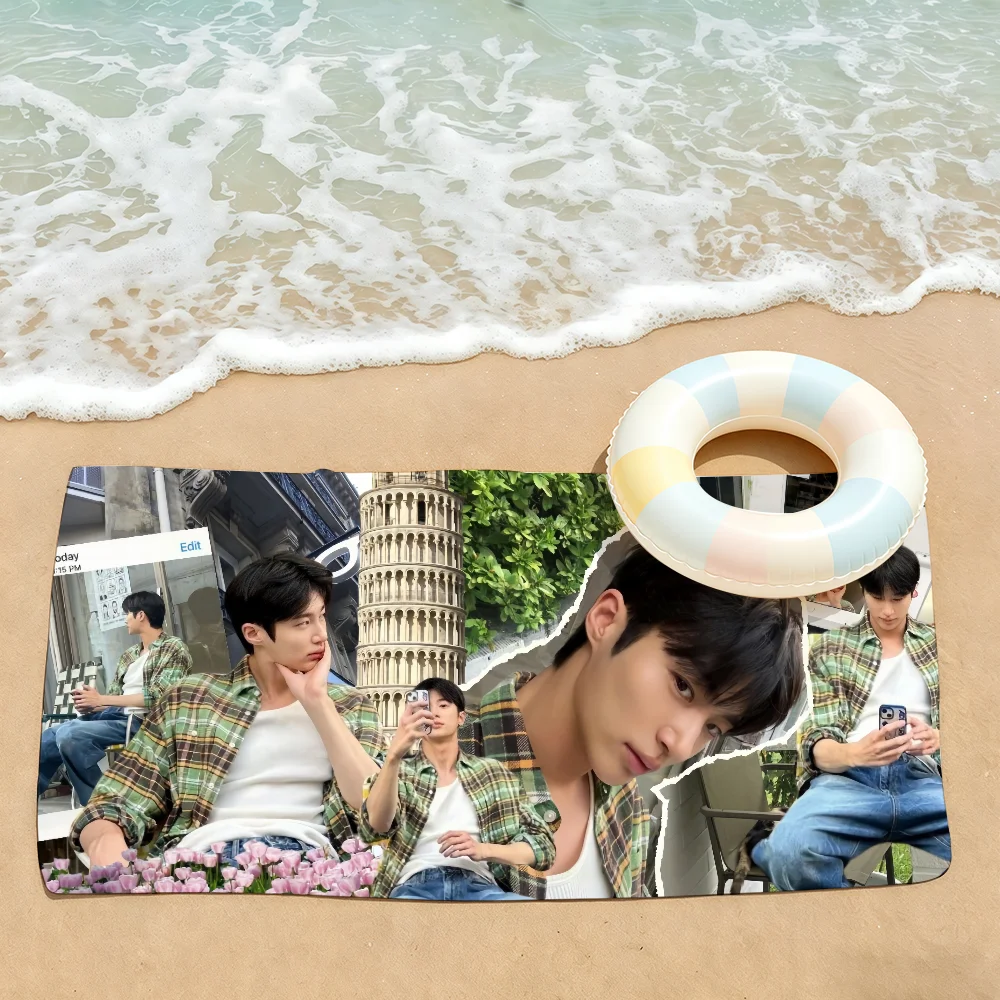Actors B-Byeon Woo Seok Havlu  - Beach Towel Large incelemesi ve fiyatı