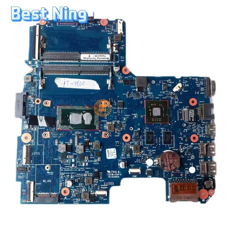 For HP 340 348 G3 Laptop Motherboard 6050A2811101-MB-A01 Mainboard with I5-7200U I7-7500U CPU R5 M430 2G GPU