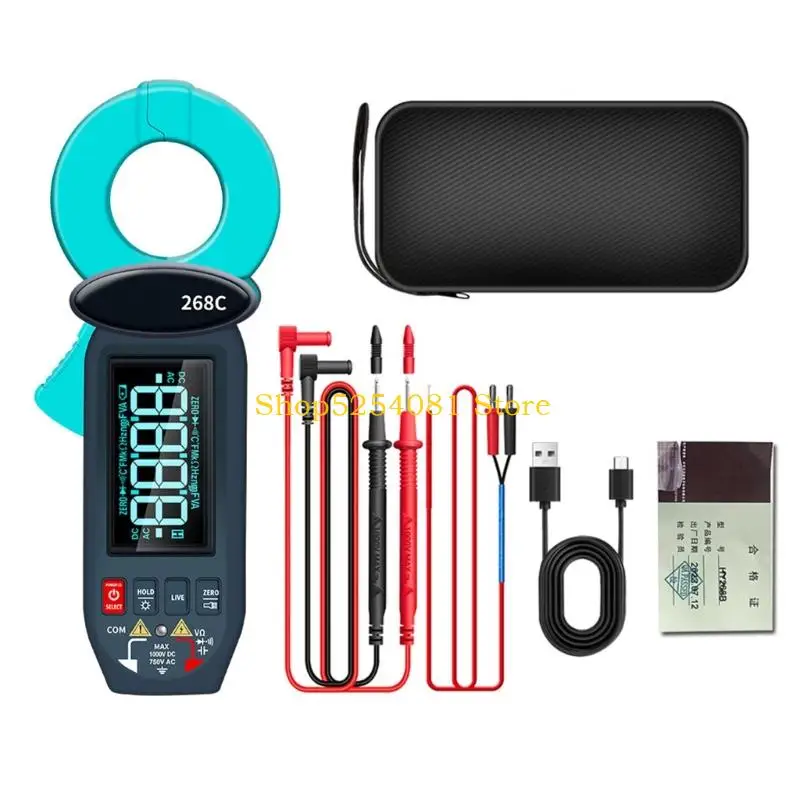 

AXYC High Precise Clamp Meter Electrical Measure Tool For Accurate Leakage Current Detection With Auto Ranging Recognition