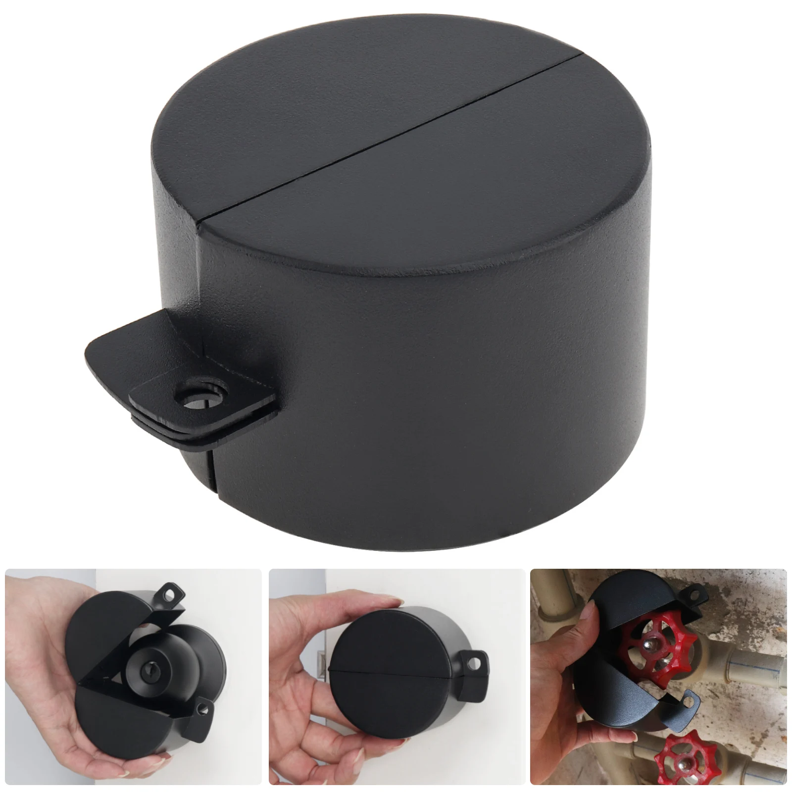 

Stainless Steel Faucet Lock Cover Doorknob Door Knob Lockout Device for Door Handle Water Faucets Valves Safety Extra Lock Cover