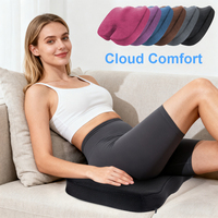 Office Chair Seat Cushion, Memory Foam Cushion, Sciatica Coccyx Tailbone Pain Relief,Pressure Relief, Sitting Pad,Gaming Sitting