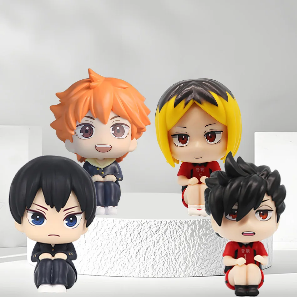 Figure anime Jujutsu Kaisen Haikyuu!! Shoyo Hinata Action Figures PVC Tobio Kageyama Giocattoli per bambini Collezionista Haikyu Modello B