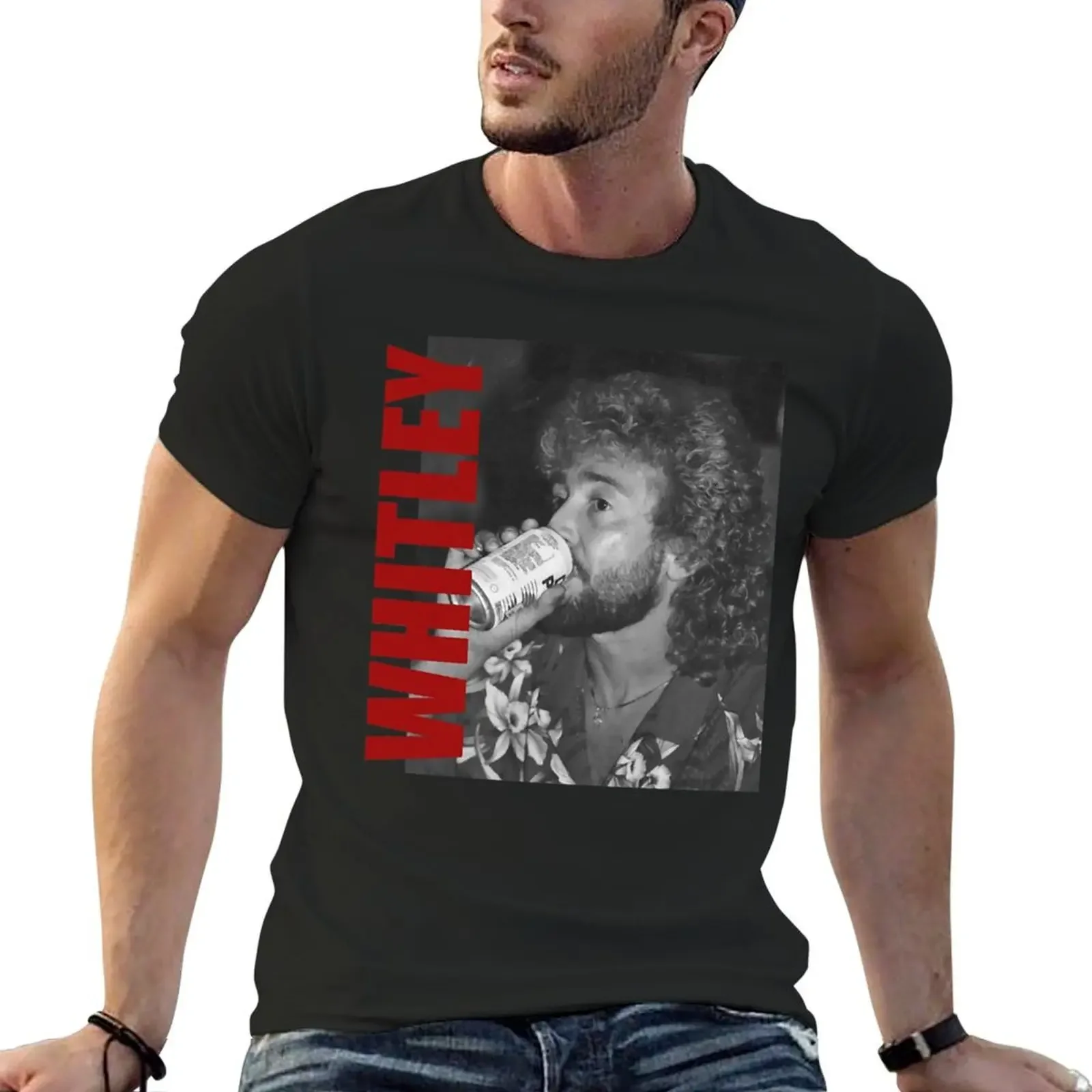 kéìth music whítlèy kéìth music whítlèy Retro Aesthetic Fan Art 80s (1) T-Shirt man clothes Men's cotton t-shirt