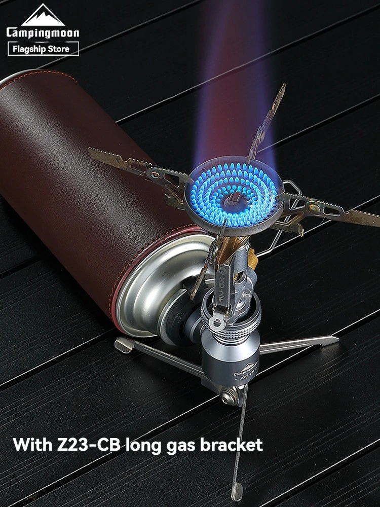 CAMPINGMOON XD-2F voltage stabilizing integrated gas stove detachable tripod field flat gas windproof stove head