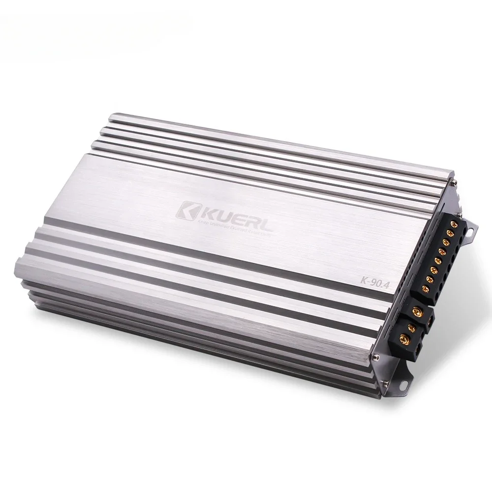 

Kuer K-90.4 new product best quality 4 ch amplifier class AB car audio power amplifier