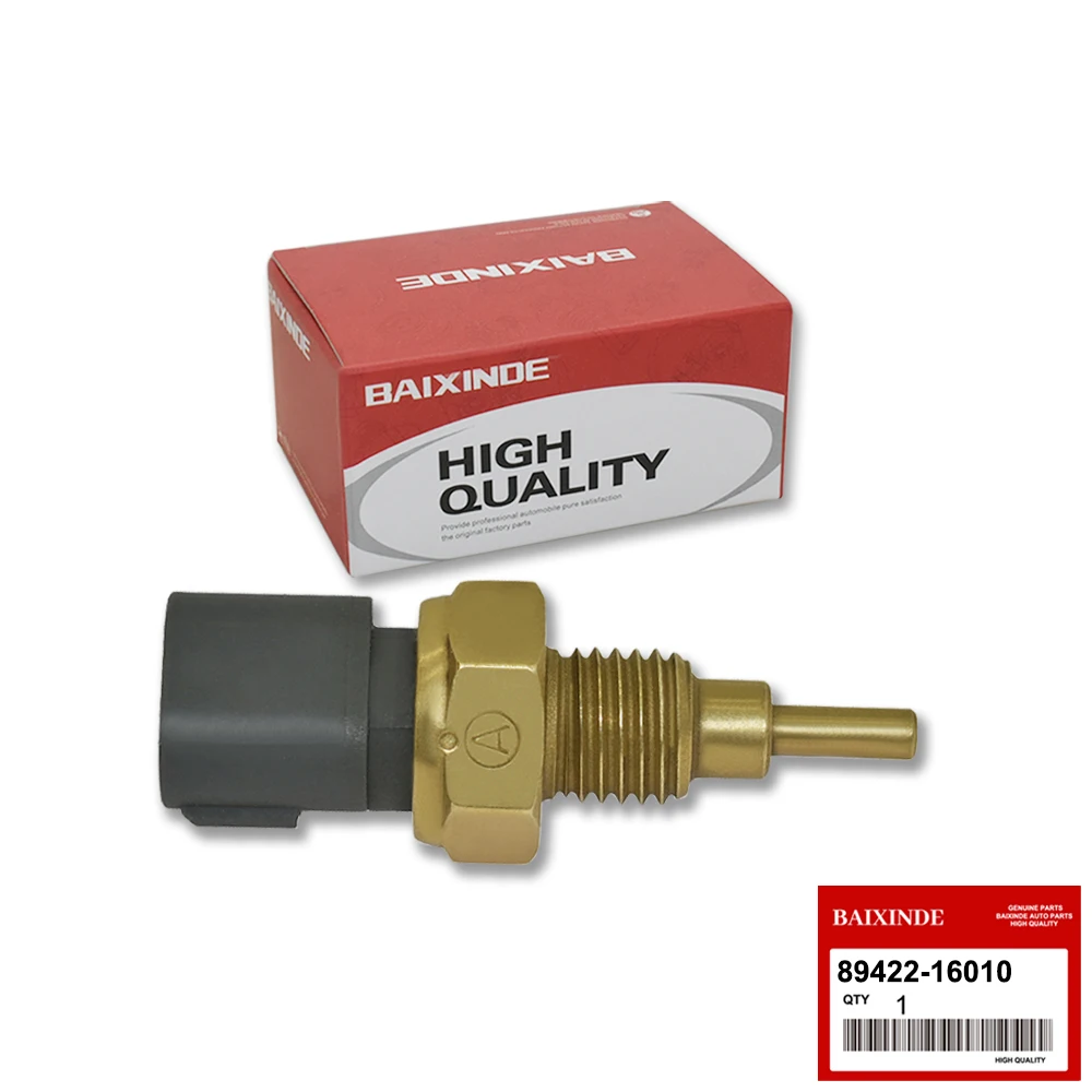 Sensor de temperatura da água 89422-16010 8942222030   Para Toyota Camry Corolla Hiace Paseo Yaris Mazda MX-5 323 626 BT-50 Demio MPV