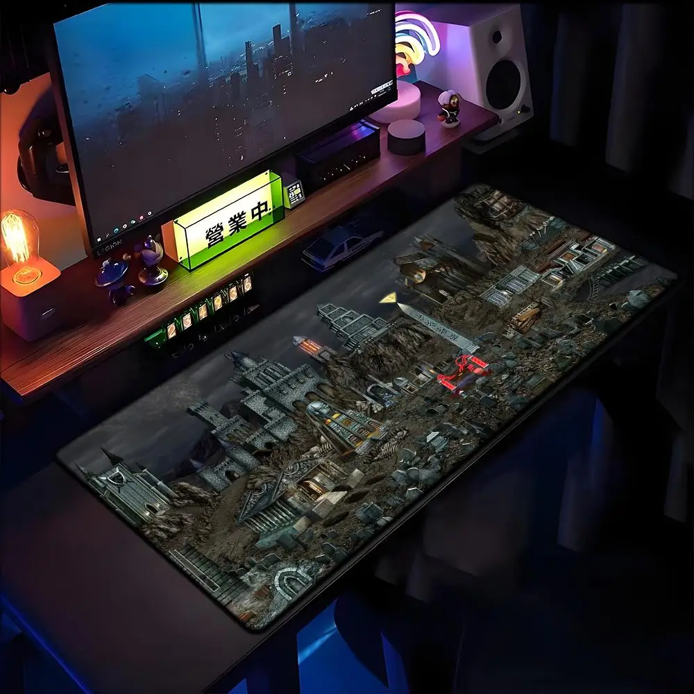 Heroes of Might and Magic 3 Map Art Mouse Pad XXL Rubber Non-slip Mousepad Keyboard Pads Gaming Accessories Mouse Mat 900x400mm