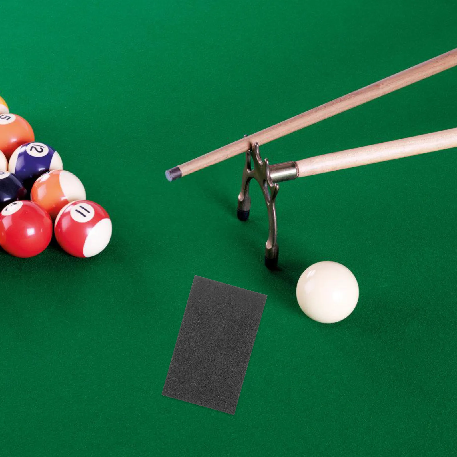 

100 Sheets Premium Billiard Cue Shaft Sandpaper Polishing Paper for Pool Stick Cleaning Shaping and Chalk Adhesion Enhancement