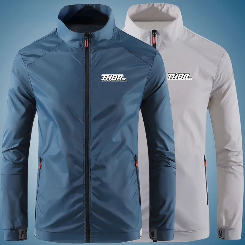 

THORSOL 2025 New Cycling Jacket Summer MTB Road Bike Clothing Waterproof Outdoor Sport Coat Mountain Bicycle Jaqueta De Ciclismo