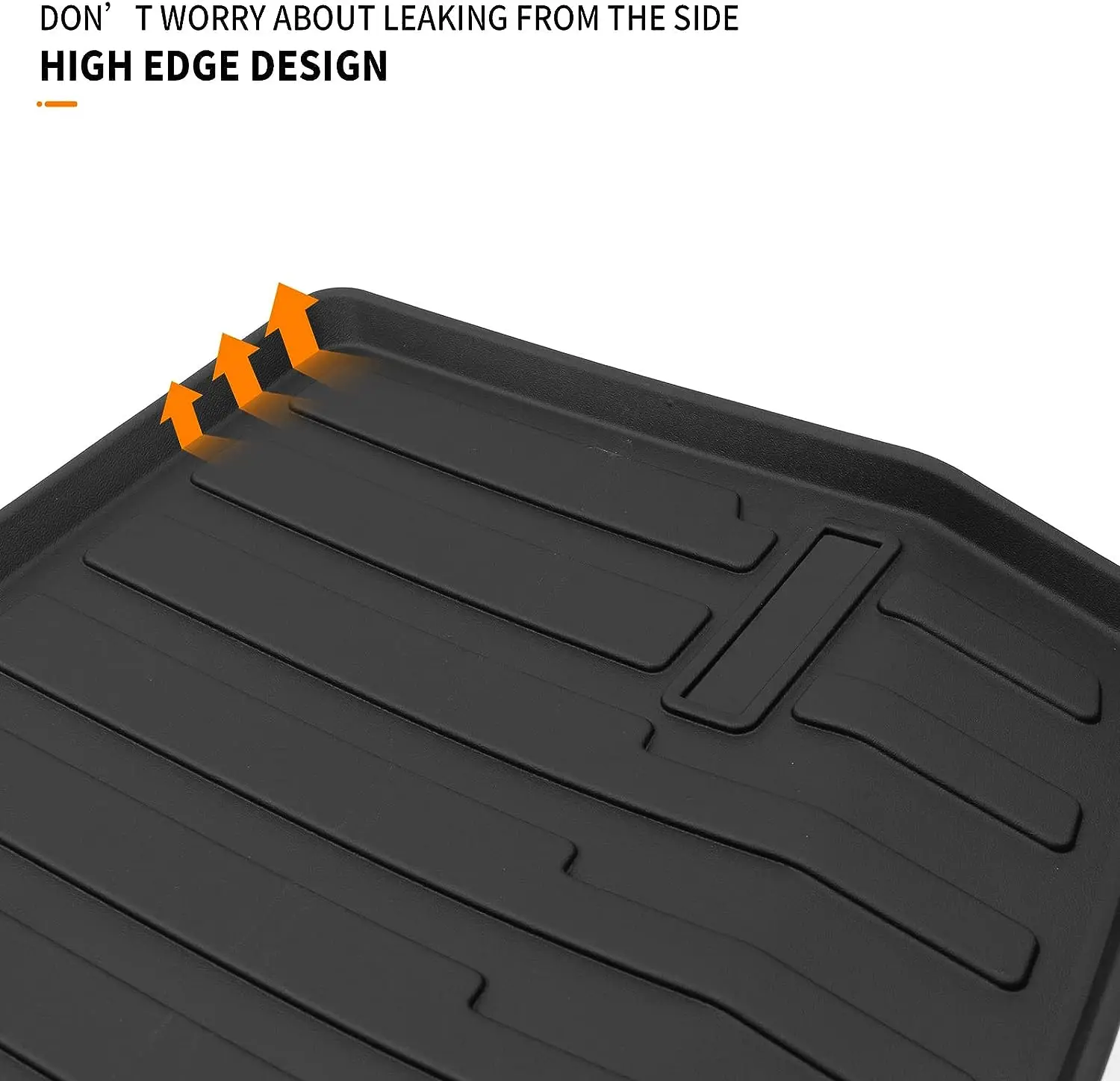 Per Mercedes Benz EQC 400 2019 2020 2021 2022 2023 TPE tappetino per bagagliaio posteriore tappetino decorazione impermeabile accessori antigraffio