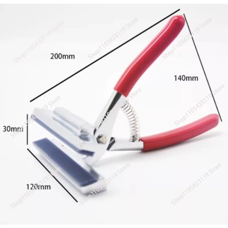 12cm Oil Painting Pliers ,Red Handle Clamp Cloth Stretched Canvas Pliers,Painting Stretch Fabric Clamp Pliers Art Supplies