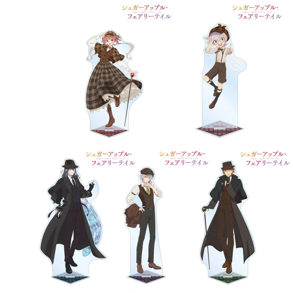 Loen Anime Peripheral Store Sugar Apple Fairy Tale Hugh Mercury Anne Detective Ver HD Figure Acrylic Stand Collection About 15cm