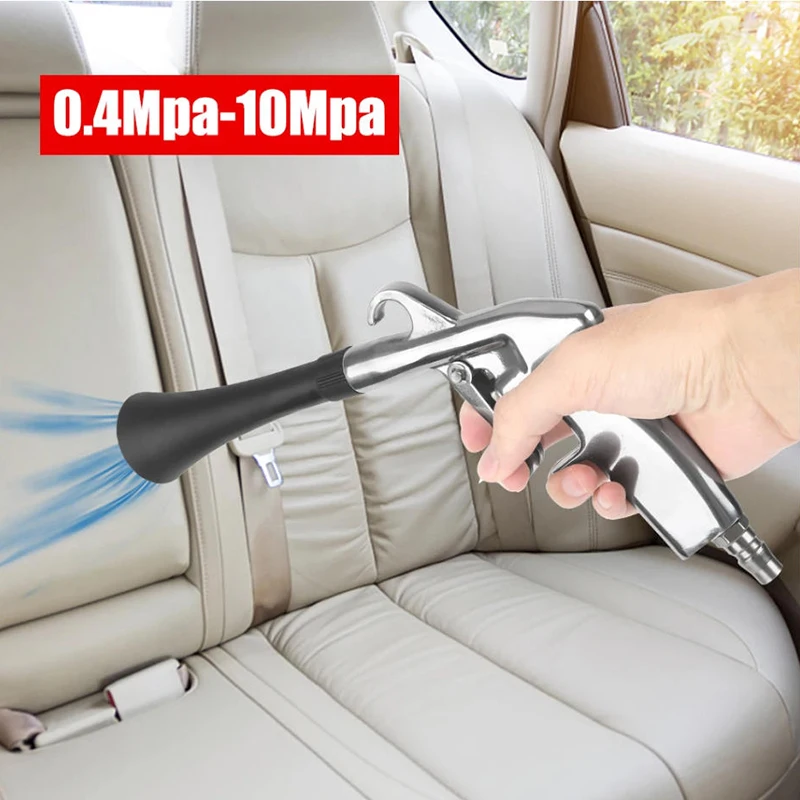 Interior Detailing Cleaning Tools 0.4Mpa-10Mpa Dry Cleaning Tornado Air Blow Car Wash Gun Auto Accessories