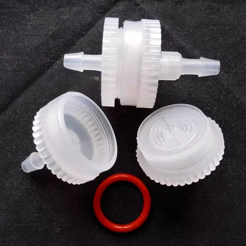 2pcs Openable miniature air filter 25mm filter head assembly including adapter gas liquid universal