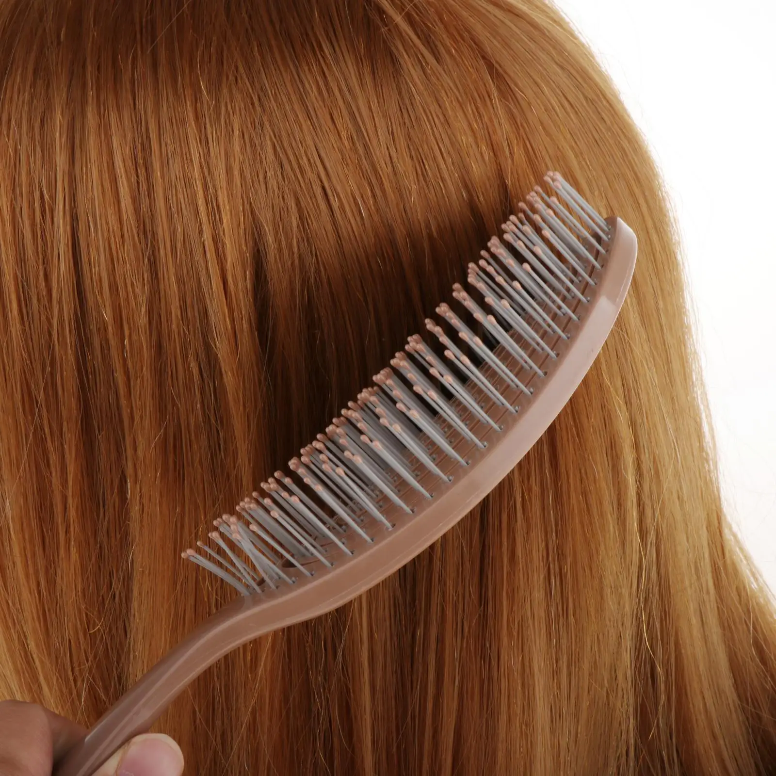 

Classic Women Hairbrush ABS Plastic Tangle Free Detangler Scalp Massage Comb for Daily Hair Care