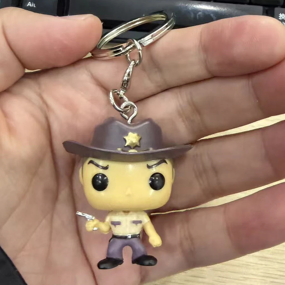 The Walking Dead Negan Daryl Dixon Rick Grimes Character Keychain, Bag Decoration Pendant - view 5