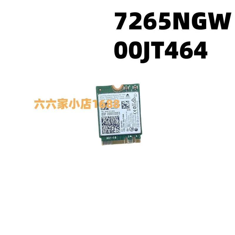 For Lenovo Yoga 12 X1 Carbon 3rd Gen Wireless Network Interface Card Intel Dual Band 7265NGW AC WiFi Bluetooth Adapter
