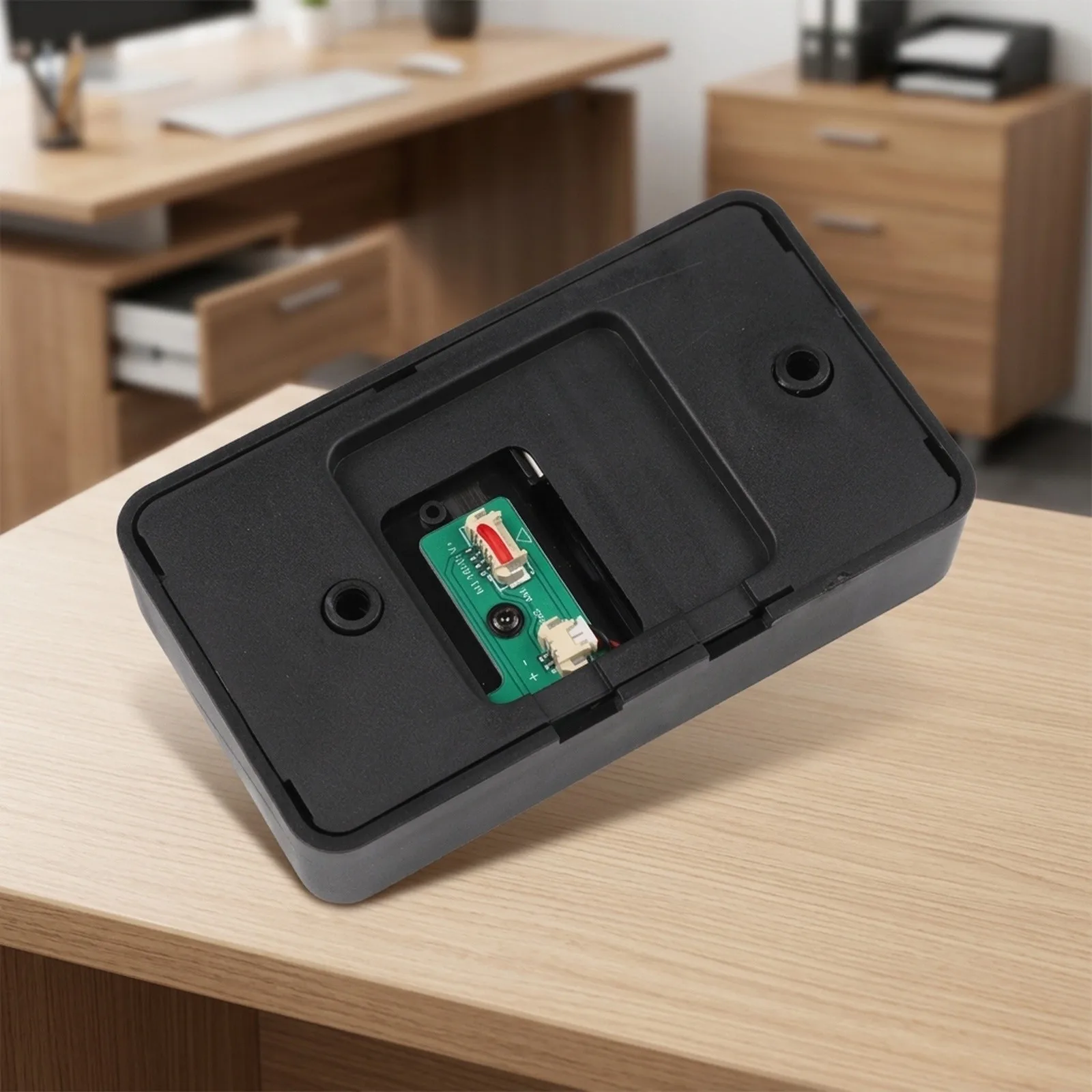Type C Rechargeable Fingerprint and Password Drawer Lock Designed for Office Cabinets Nightstands Shoe Cabinets and Furniture