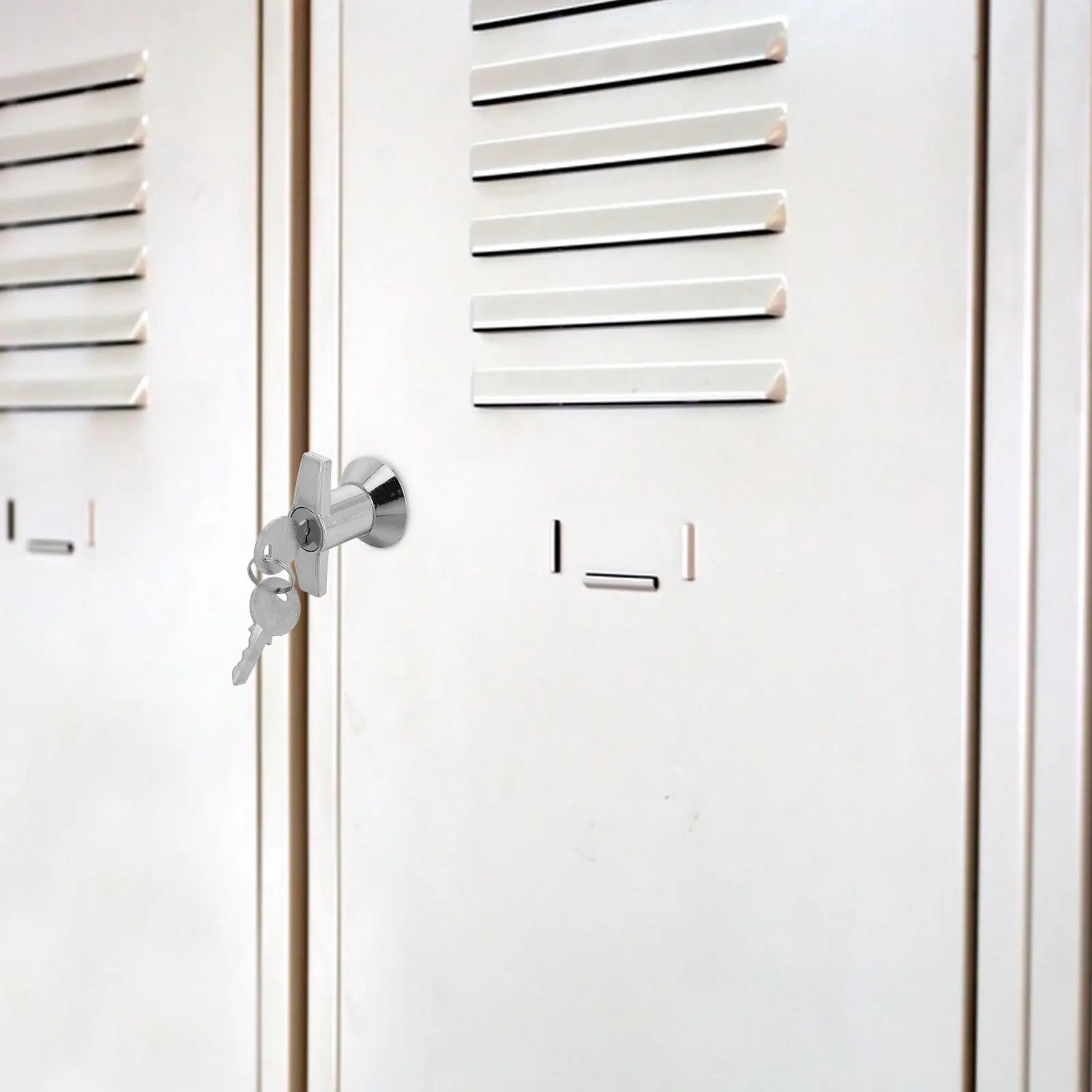 3Pcs Cabinet Locks Keyed Metal Lock Set T-Handle Locking Hardware for Server Storage Data Center Network Security Safe Box