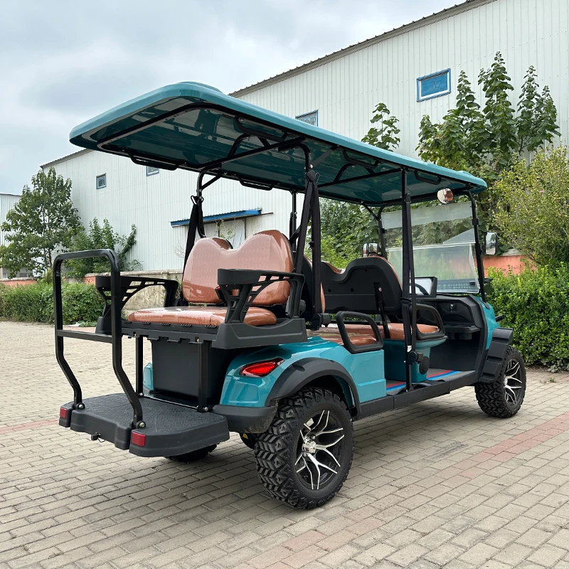 CE approved cheap factory sale new four wheel golf car electric utility vehicle golf buggy cart best price for riding on