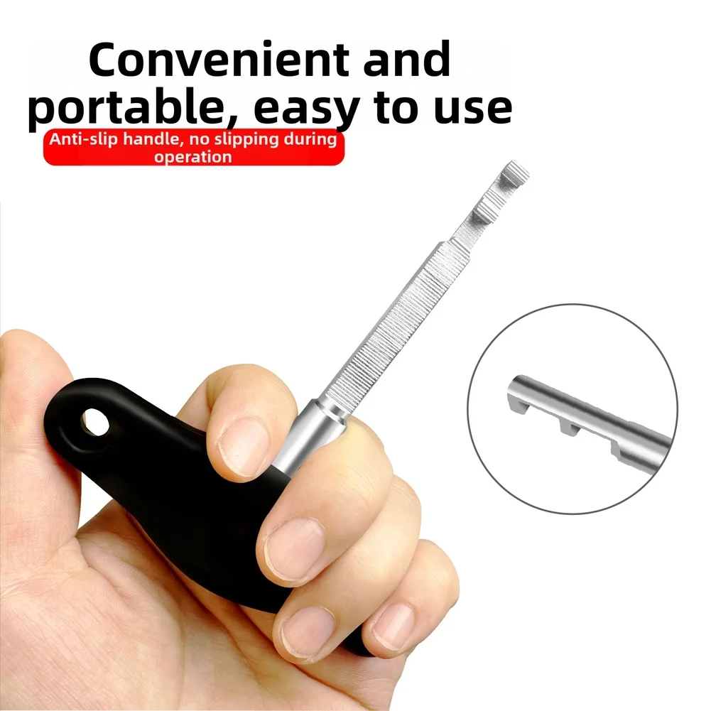 Professional Car Wire Extractor With Comfort Grip For Safe Engine Oil Pan And Camshaft Maintenance Tasks