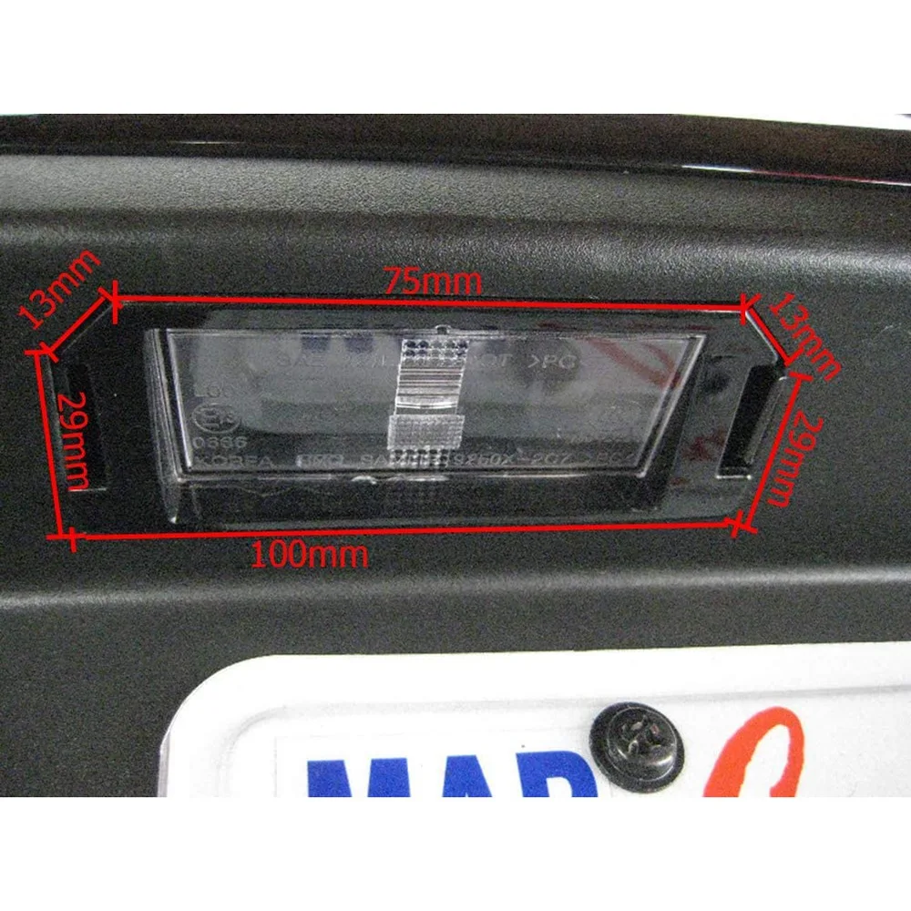Car Rear View Reverse Backup Camera For Veloster Genesis Coupe I30 Kia Soul 2009-2013
