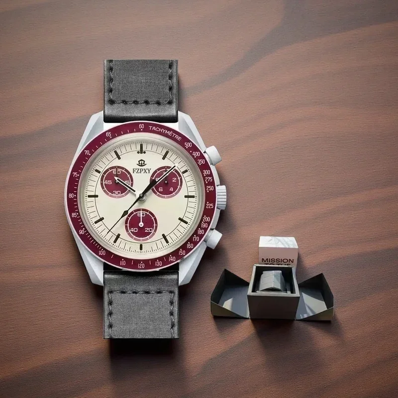 Top Quality Original Designer Brand Watches for Mens Luxury Multifunction Chronograph Steel Watch Business Sports AAA Male