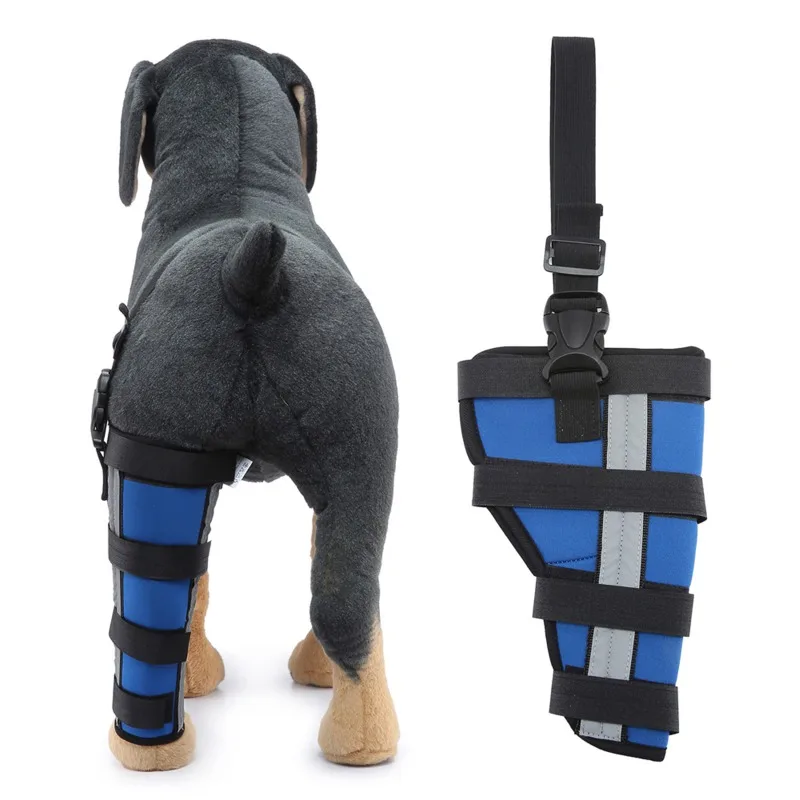 Breathable Injury Recover Legs Dog Protector Dog Recovery Support Brace For Rear Leg Hock Joint Wrap Support Sleeve Leg Cover