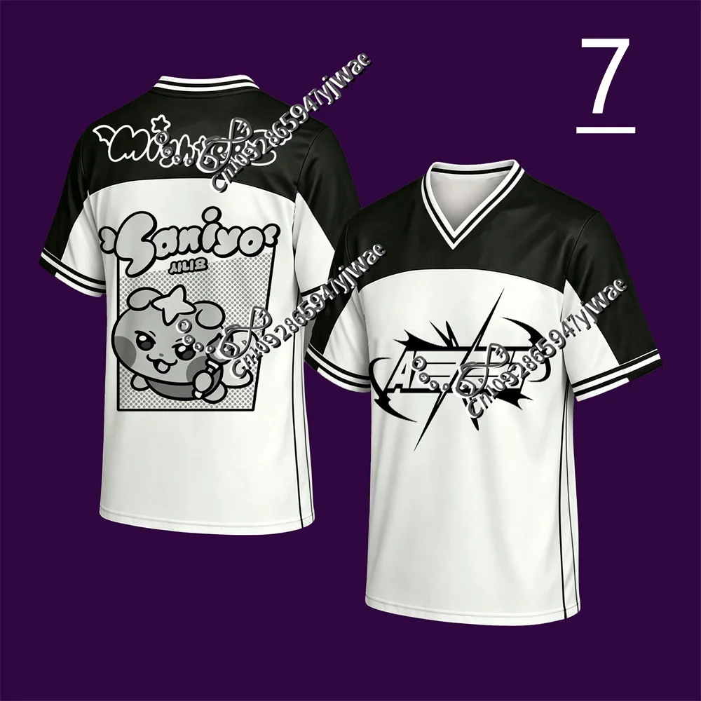 2026 Boy Band Ateez World Tour Jersey San Members Short Sleeved Streetwear Top Fan Gift Summer Men Woman T-Shirt Top