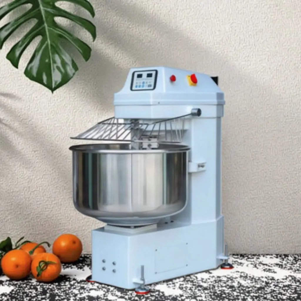 

Custom Bread Spiral Kneader Mixing Machine 2 Speed Low Noise Flour Mixing Machine Pizza Bread Dough Mixer