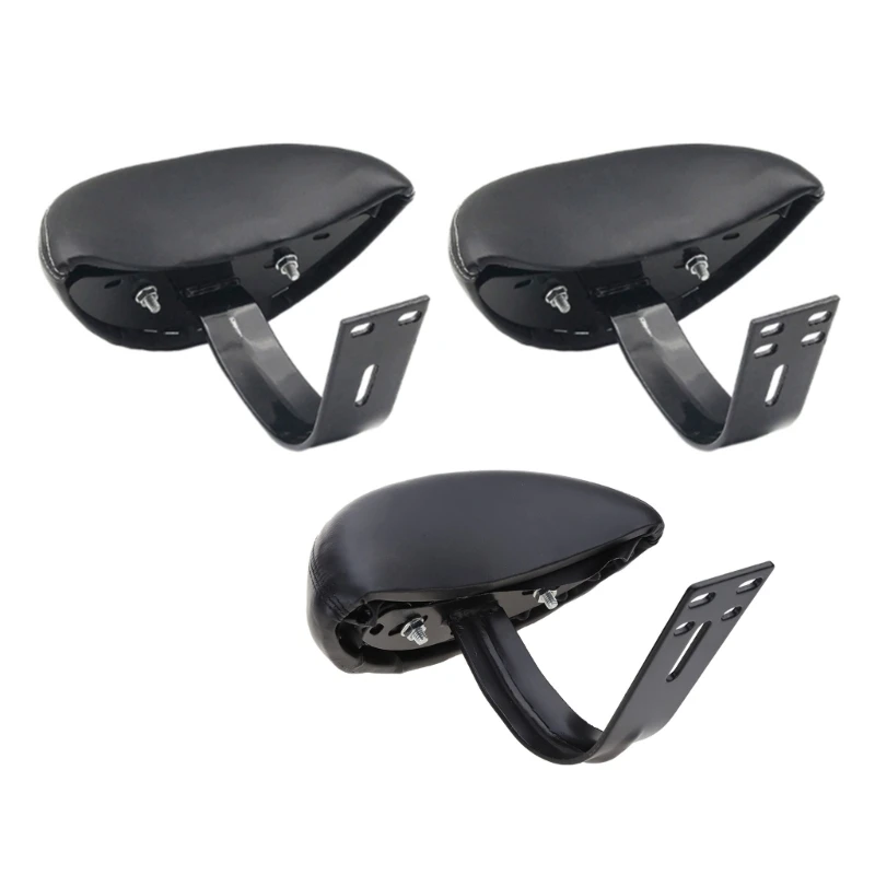 652F Electric Bike Rear for Seat Backrest Support Saddle Backrests Leather Seatback Cushion Pad For Electrical Bike Motorcycl