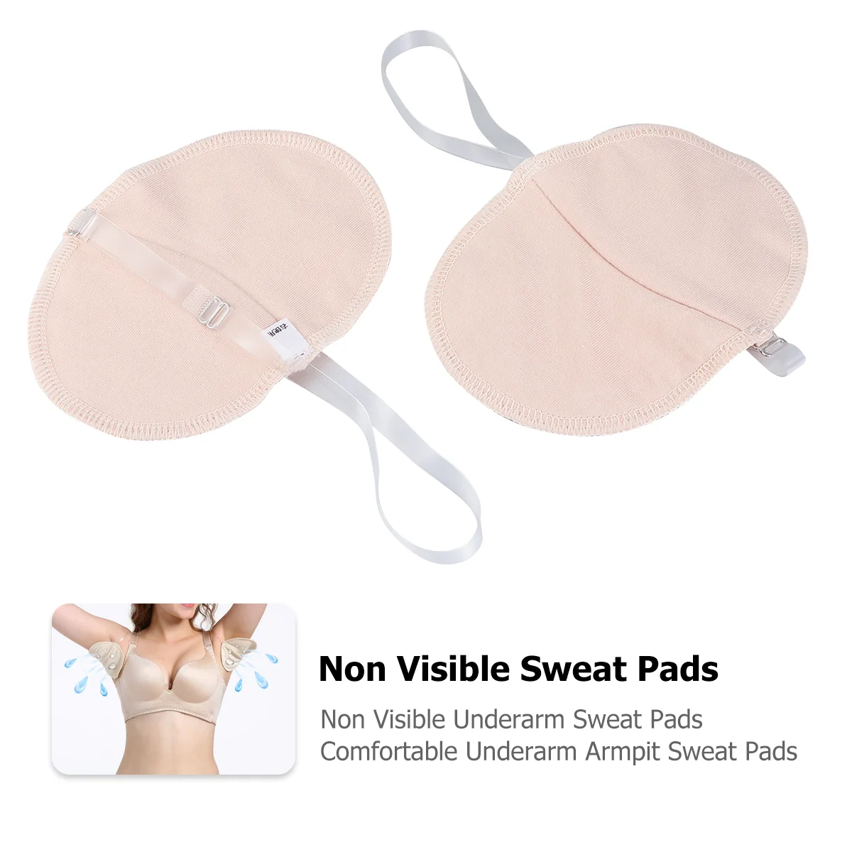 Bras Underarm Sweat Pads Fight Hyperhidrosis Armpit Clothing Resuable Washable Dress Guards Non Visible Reusable Men's