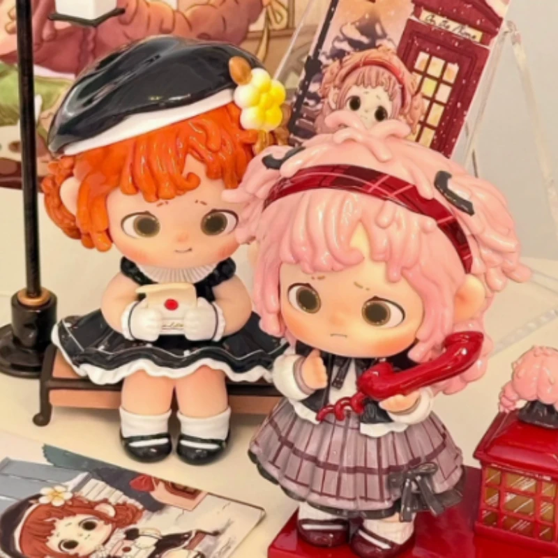 

Haiyun Fur Under The Night Sky Shimmering City Series Blind Box Toys Kawaii Anime Characters Desktop Decoration Children's Gifts