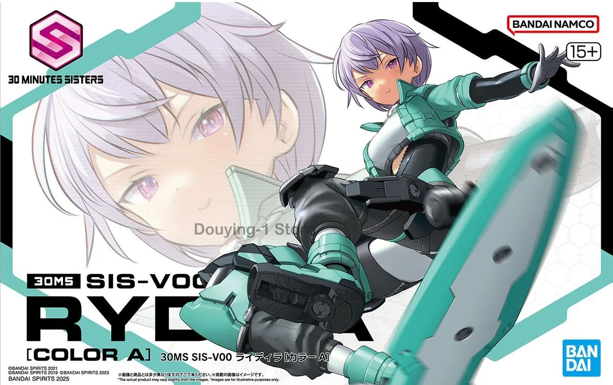 

Оригинальная коробка Bandai 30 MINUTES SISTERS 30MS SIS-V00 RYDIRA COLOR A, готовая модель, аниме-фигурка, полный набор для сборки, игрушка, подарок для детей