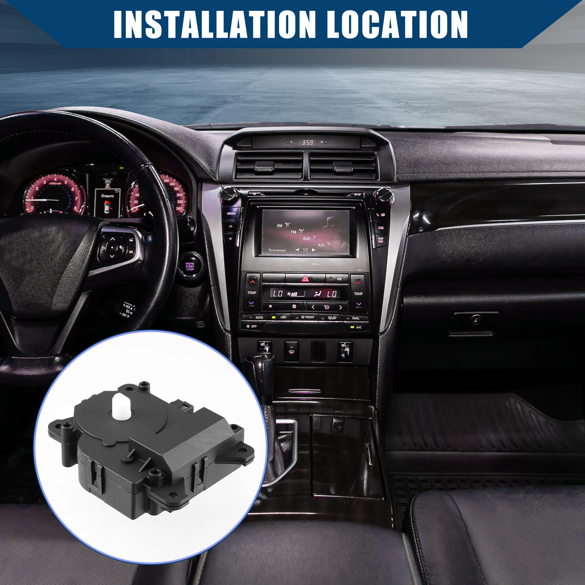 

UXCELL 87106-06060 604-947 Привод двери смешивания нагревателя HVAC для Toyota Camry 97-01