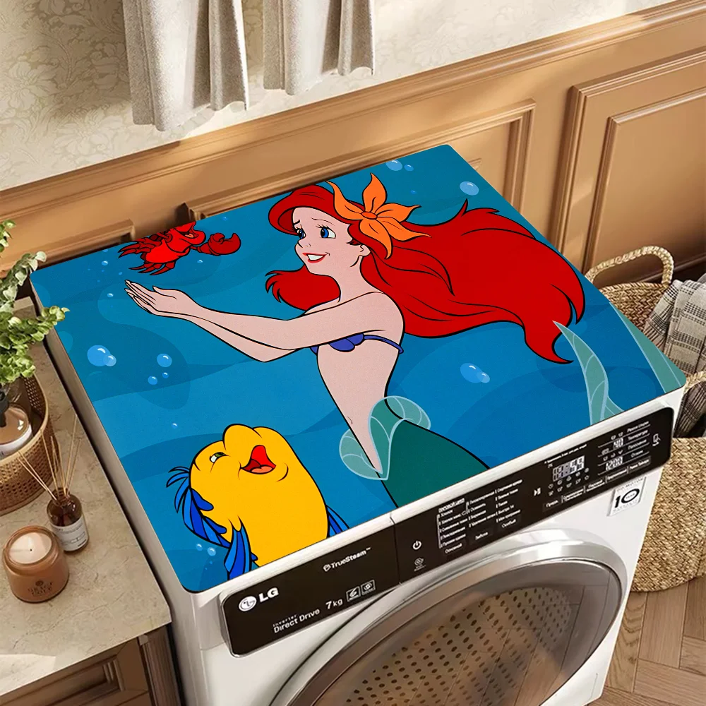 The Little Mermaid Exquisite Kitchen Drain Pad Super Absorbent Dinnerware Placemat Desktop Decor Pads Drying Rug Bathroom Mat