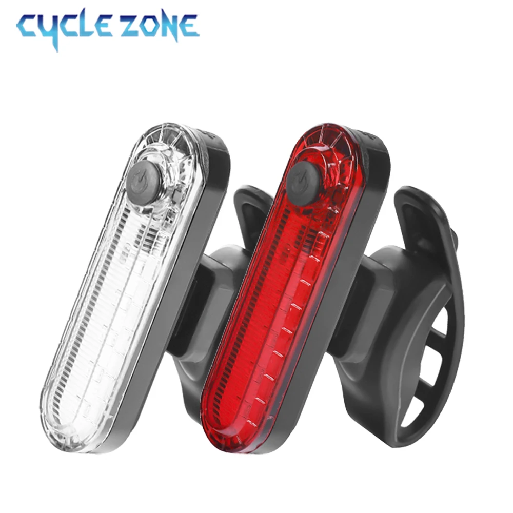 Bicycle Taillight USB Rechargeable Red Bike Light Ultra Bright Taillights LED Cycling Warning Mountain Bicycle Lamp