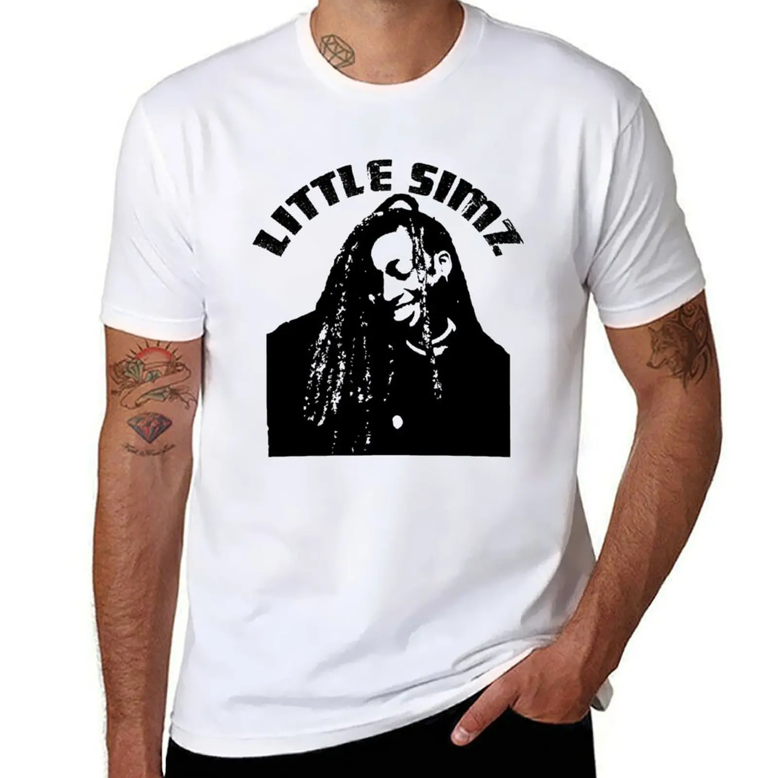 

little simz art T-Shirt t shirts for man cotton funny man t shirts for men T-Shirt