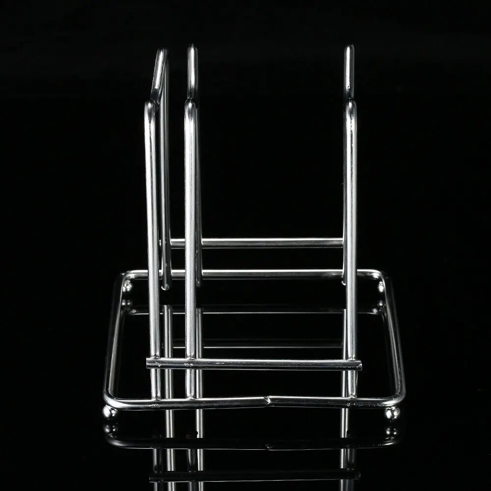 Stainless Steel Cutting Board Holder Chopping Lid Stand Rack Organizer Tool