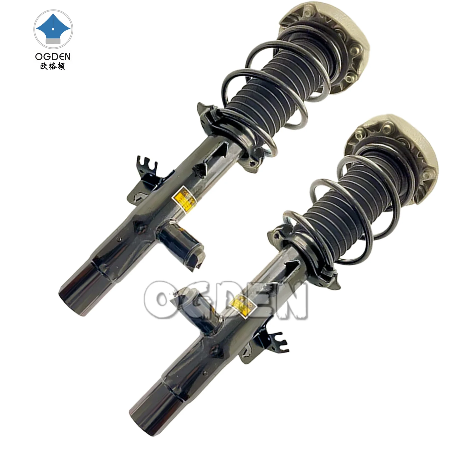 OGDEN 2PCS For BMW 3 4 Series F30 F31 F32 Front left+Right Spring Shock absorber Assembly W/EDC 37106850252 37106850253