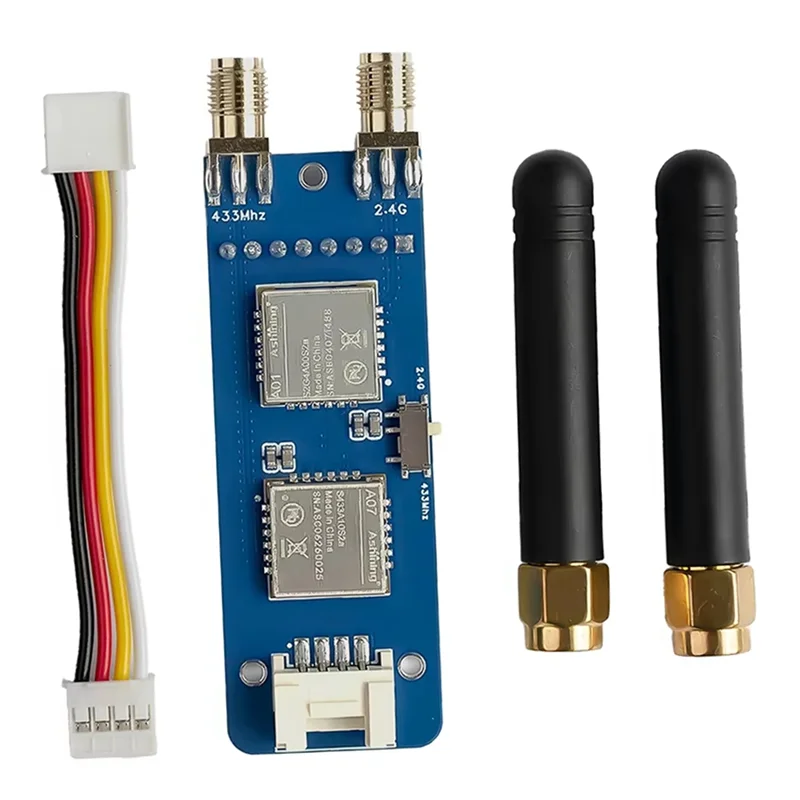 

M18K-для M5stack Stickc Plus Совместимые радиочастотные модули 2-в-1 — NRF24 2,4 ГГц и CC1101 433 МГц с прошивкой Брюса