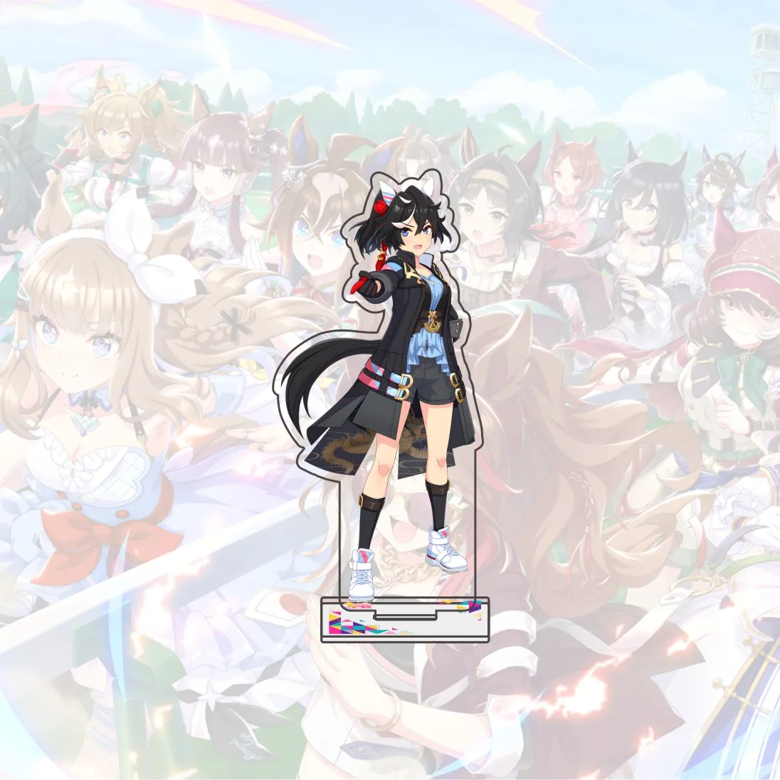 Anime Game Umamusume: Pretty Derby 15cm Acrylic New Full Character Standing Model Desktop Decoration Fan Gift Keychain Part 1