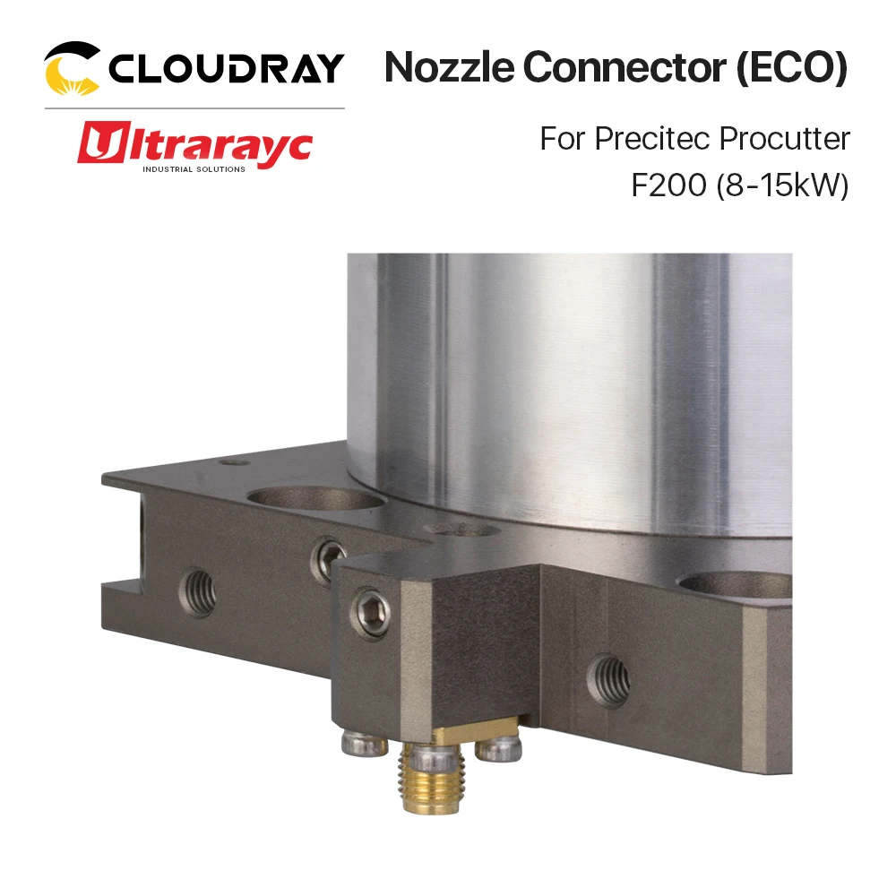 Ultrarayc Nozzle Connector 8-15kW Optional for Precitec Procutter ECO F200 Laser Head for Fiber Cutting Machine