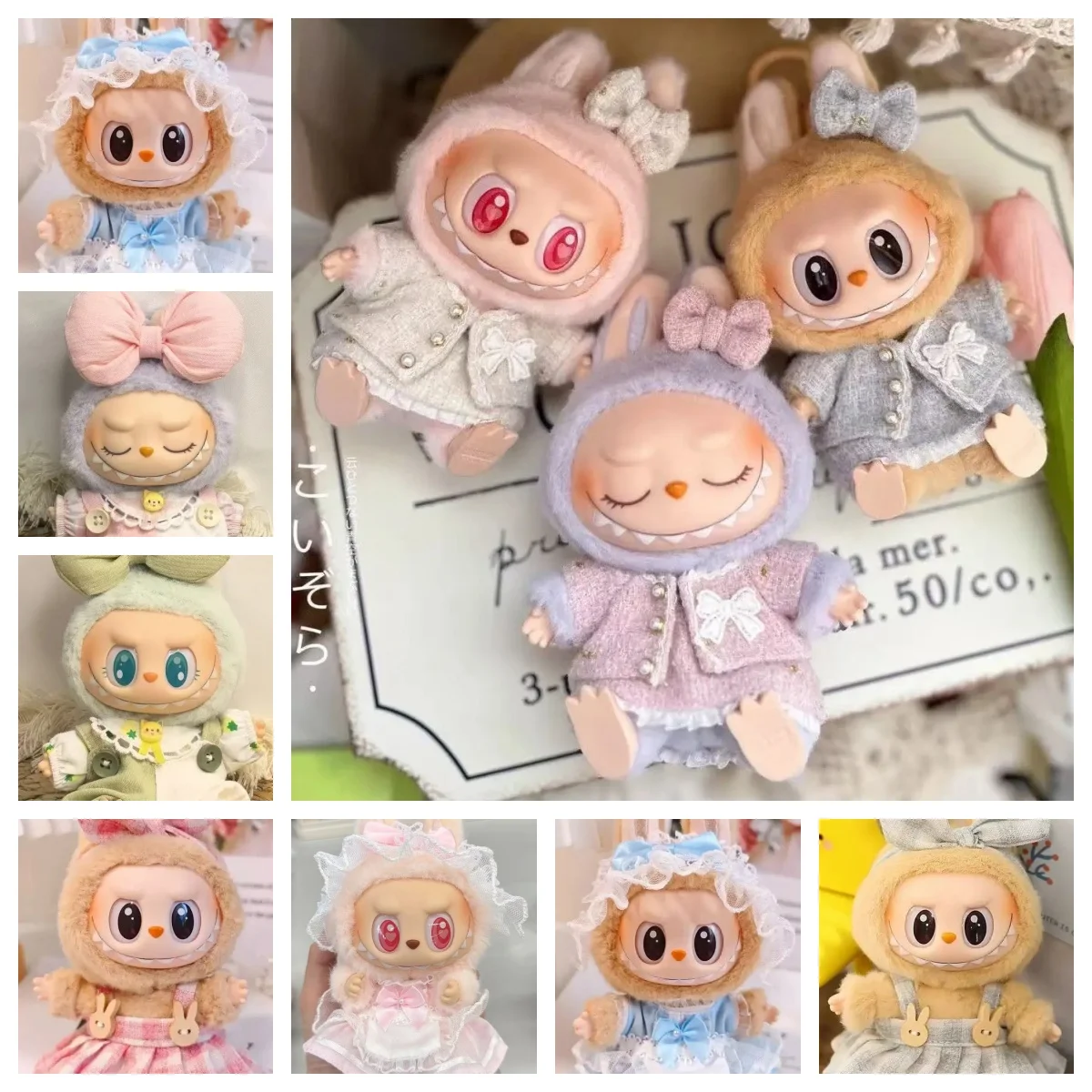 17Cm Labubu Doll Cl… - image