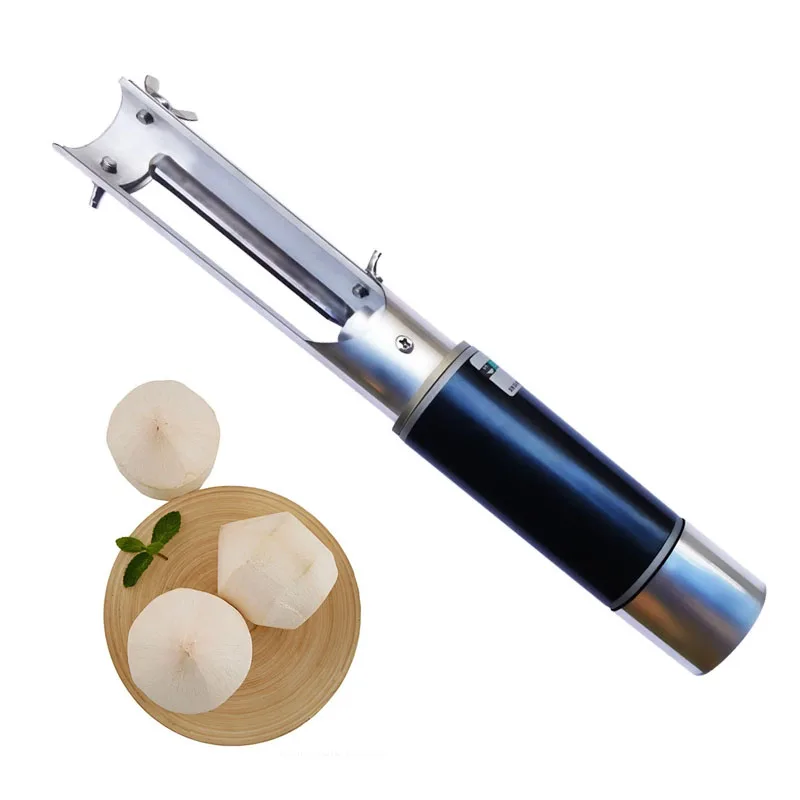 

Professional Electric Coconut Peeler Small Coconut Peeling Tool Portable Peeler with Storage Box 110V 220V