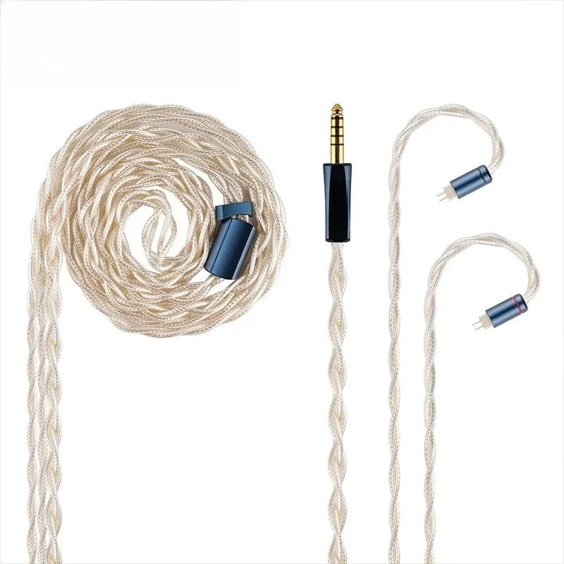 Gold scale 2 upgrade cable Super flagship gold-plated hifi headphone cable Audio cable 4.4 balance