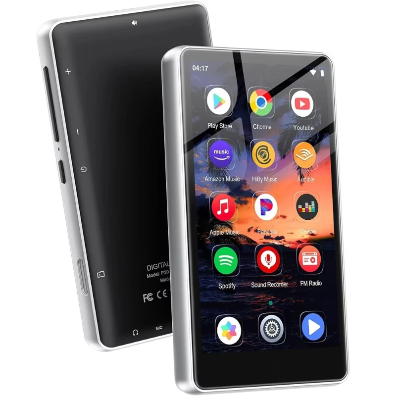 

Touch screen player with Wi-Fi and Bluetooth support, supports streaming media