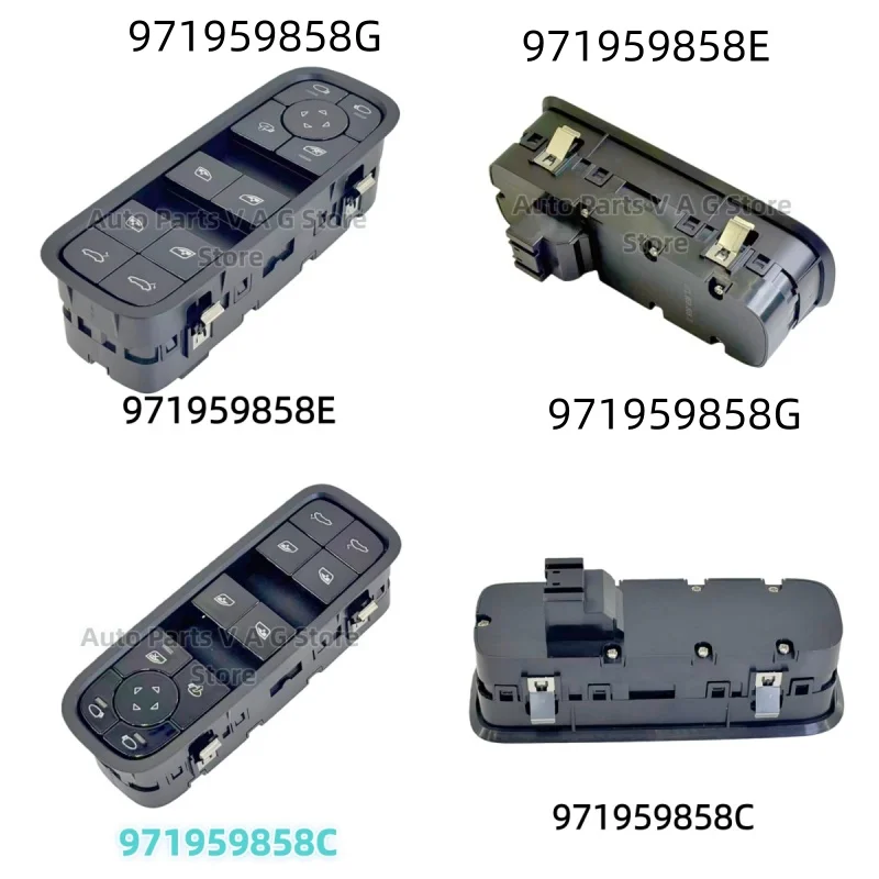 

window switch panel master control switch for Porsche Panamera Cayenne 2018 2019 2020 971959858C/971959858E 971959858G