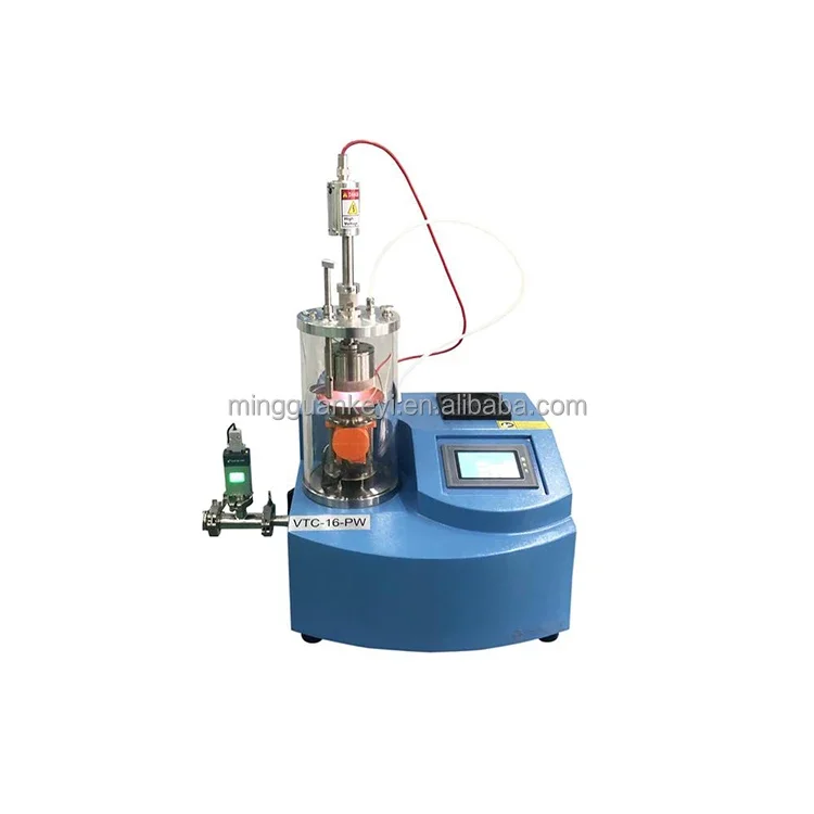 Laboratory Single target magnetron plasma sputtering coater with Pirani gauge - VTC-16-D