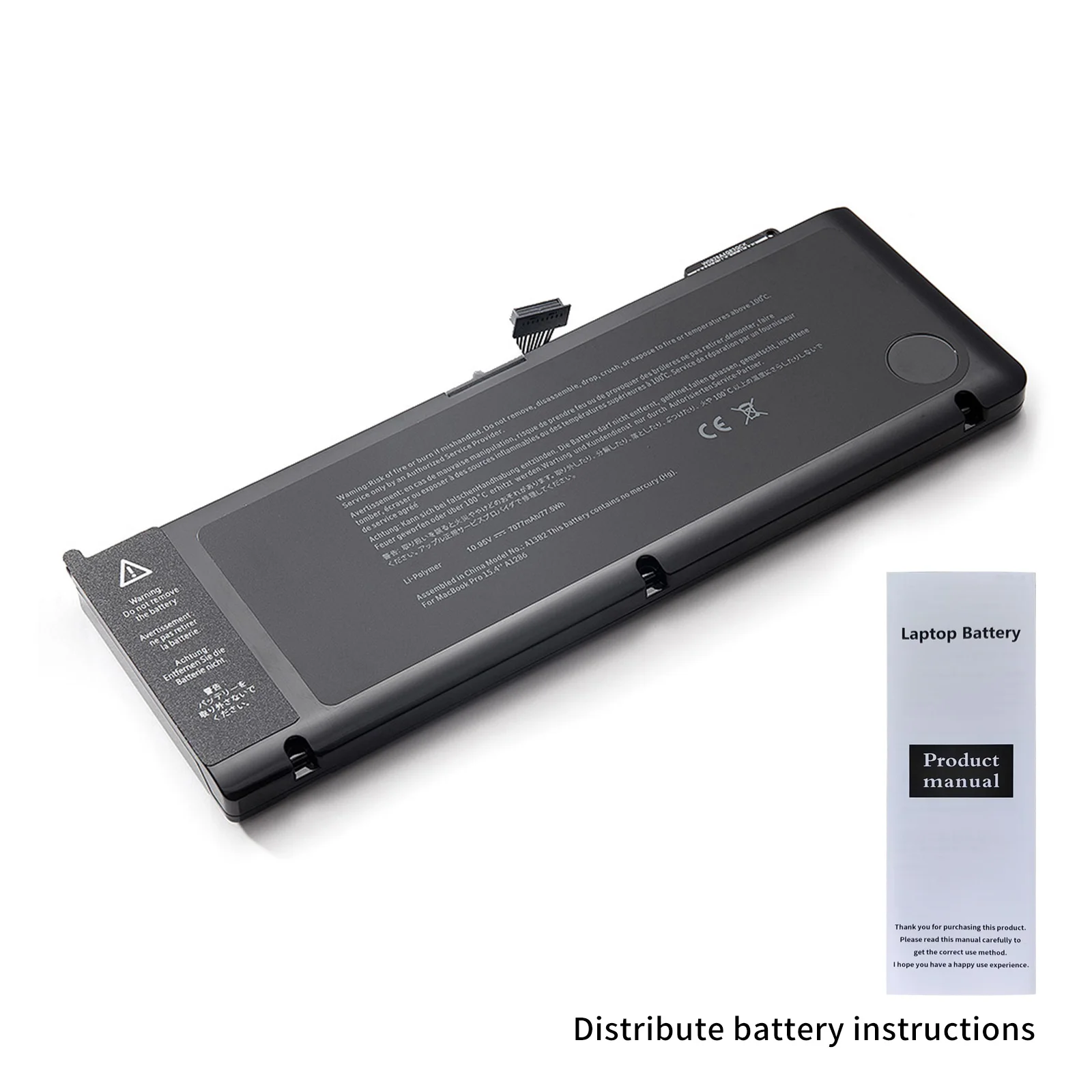 Nieuwe A1382 Laptop Batterij Voor Apple Macbook Pro 15 "A1286 2011 2012 Versie Md318 Md322 Md103 Md104 Mc721 Mc723 Mc847